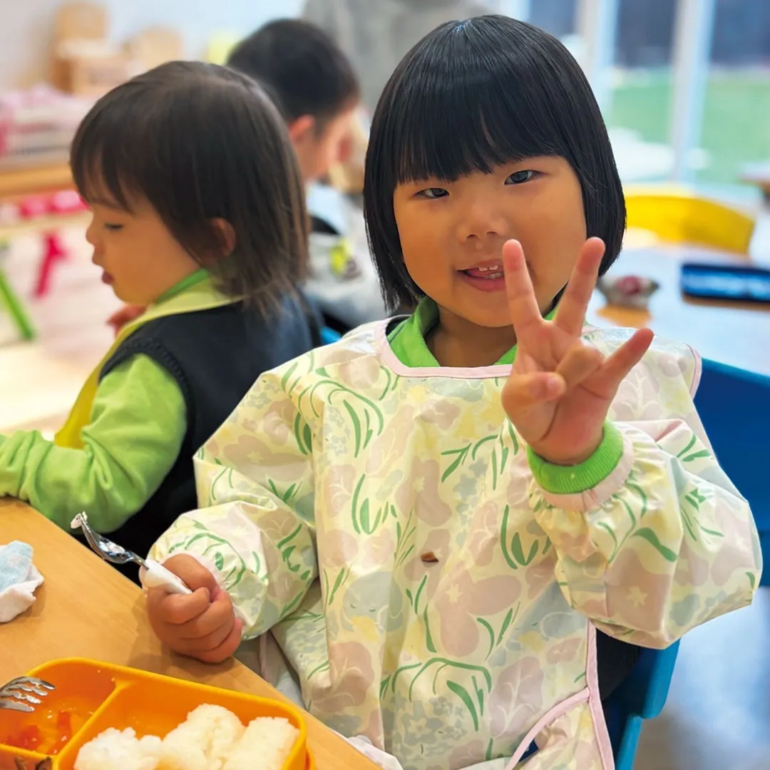 食事の時間も、制作の時間も、お友だちと過ごす何気ないひととき...