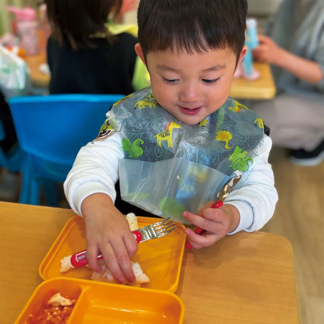 食事の時間も、制作の時間も、お友だちと過ごす何気ないひととき...
