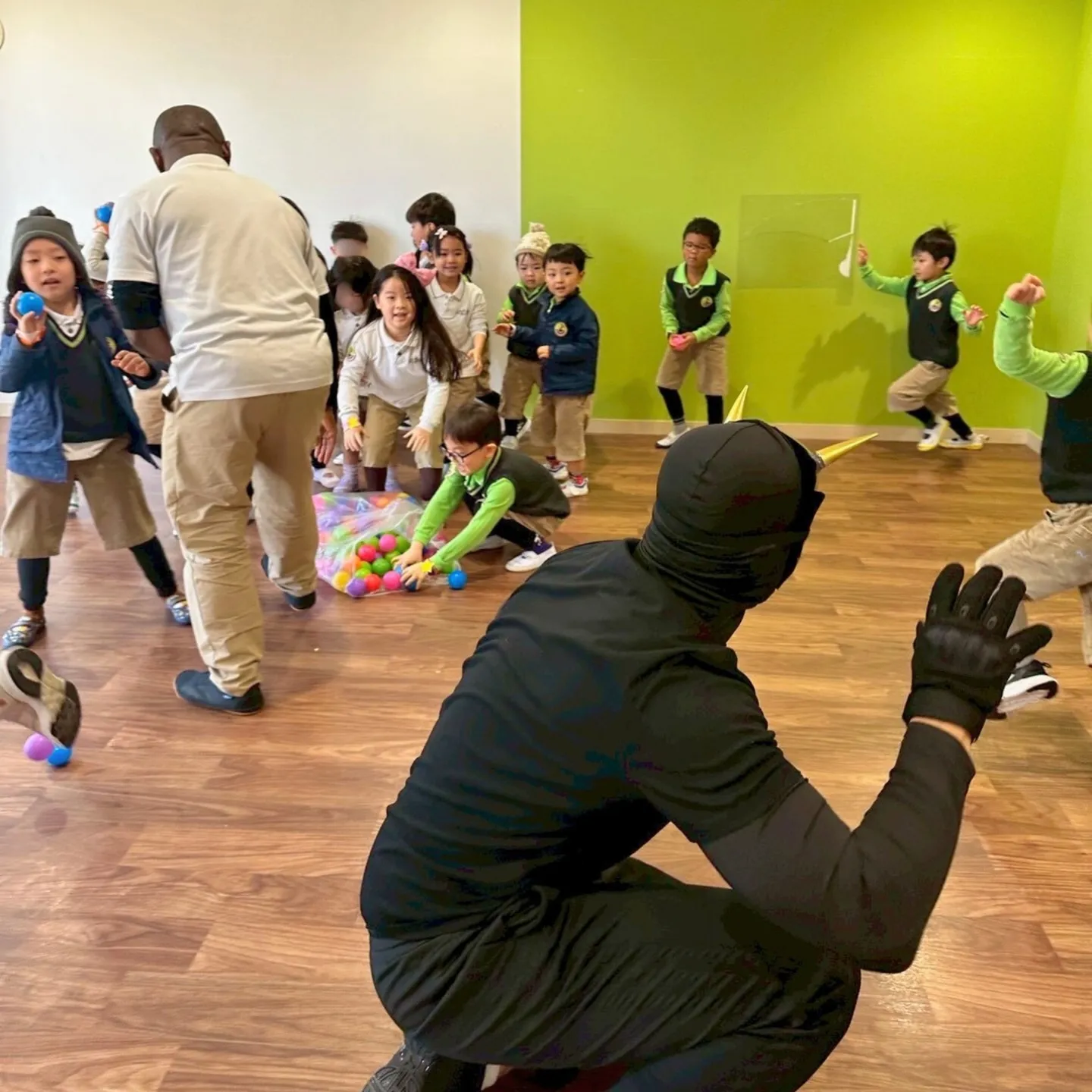 This year, the Black Oni visit...