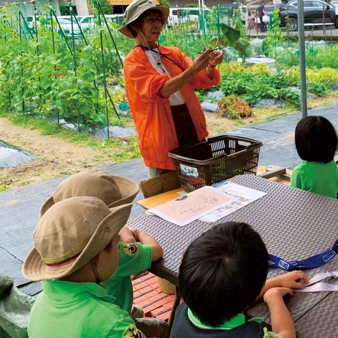 火曜日は、JK・Kクラスの子どもたちが Green Farm...