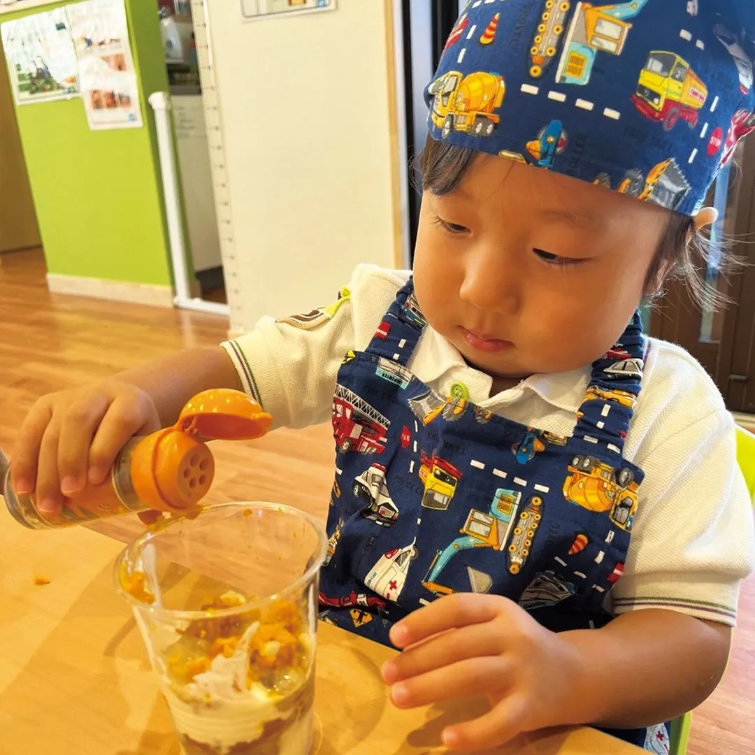 Cookingクラスでは、ハロウィンにちなんで、秋の味覚「カ...